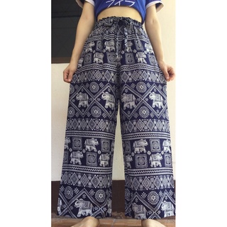 กางเกงขายาวผู้หญิงแฟชั่น กางเกงสาวอวบ Elephant Pants/Harem pants