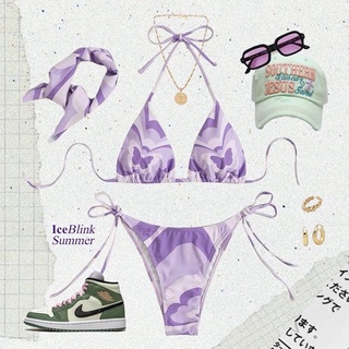 Butterfly Bikini ชุดว่ายน้ำ บิกินี่ พร้อมส่ง