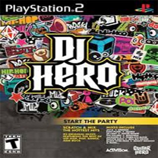 แผ่นเกมส์[PlayStation2] DJ Hero (USA)