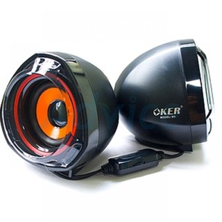 OKER ลำโพงคอม M3 Speaker USB/650W (Black)