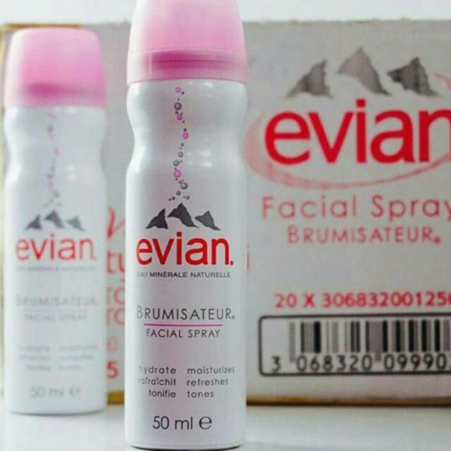 สเปรย์น้ำแร่เอเวียง (Evian Facial Spray) 50ml แท้