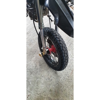 ยางคู่หน้าหลัง Tubeless 100/80 120/70 ขอบ 14 TL FUJIYAMA ลายกึ่งวิบาก M-Tracker ใส่ PCX150