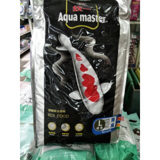 อาหารปลา aqua master 10kg   สูตรเร่งโต