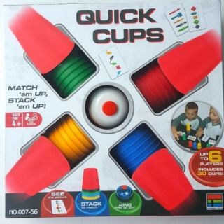 QUICK CUPS เกมส์เรียงแก้วสีตามการ์ด