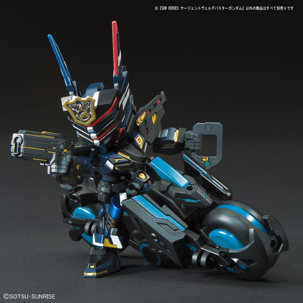 (พร้อมส่ง) SDW Heroes Sergeant Verde Buster Gundam (แก่โมเดล) - รูปที่ 4