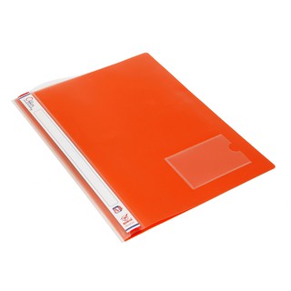 แฟ้มเจาะพลาสติก A4 สีส้ม โรบิน 5212/Robin plastic A4 file, Robin 5212