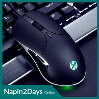 HP Gaming Mouse M280 HP Genius Gaming Mouse M280 แบบมีสาย ไฟ Led 5 ไฟ ตัวเมาส์เป็นเมาส์ Ergonomic Gamer เมาส์สำหรับ PC