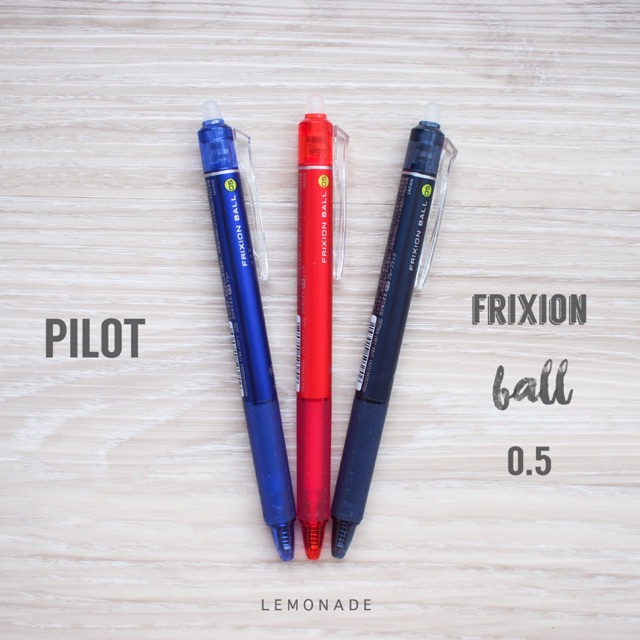 ปากกาลบได้ pilot frixion ball 0.5