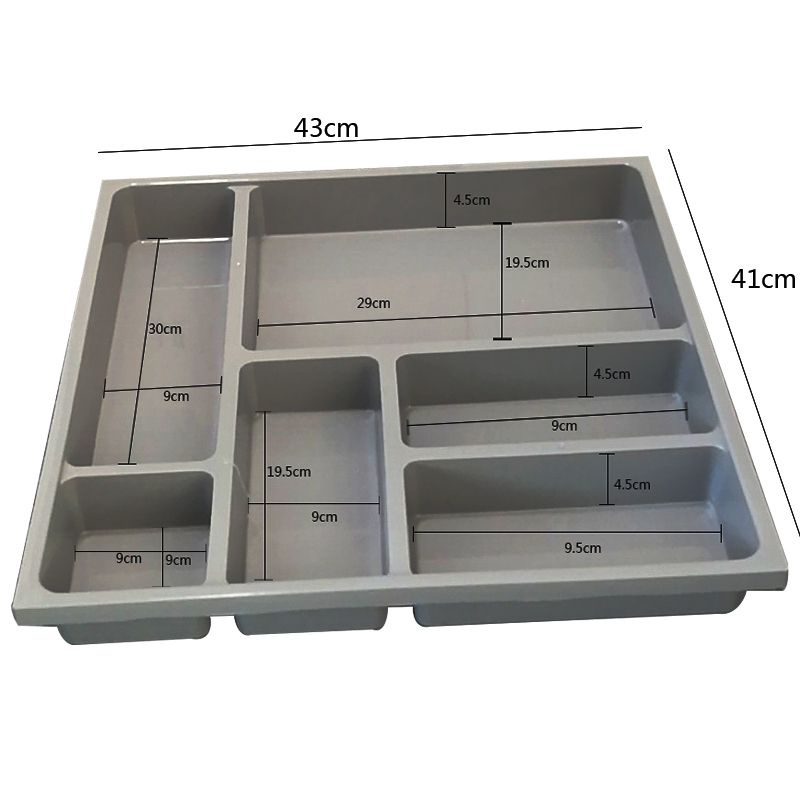 Dental side tray trolley partition plate classification plate