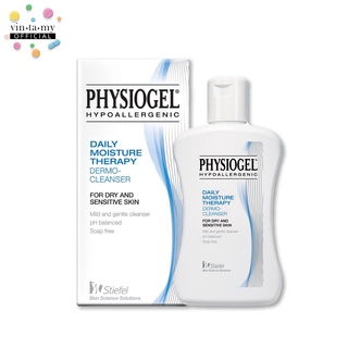 Physiogel(ฟิสิโอเจล) Daily Moisture Therapy Dermo-Cleanser สำหรับผิวบอบบาง แพ้ง่าย ขนาด 150 มล.[EXP.28/10/2024]