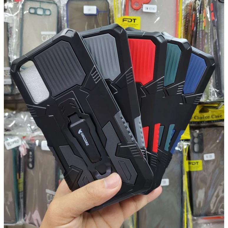 Limited [Oricore] Hardcase Case Standing Robot Oppo A37 Neo 9 A3S A5S A7 A12 A11K A15 A16 A31 A5