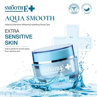 [แพ็ค 2] Smooth E พรีเซรั่ม เพิ่มความชุ่มชื้น Aqua Smooth Instant & Intensive Whitening Hydrating Facial Care 40G.สมูทอี