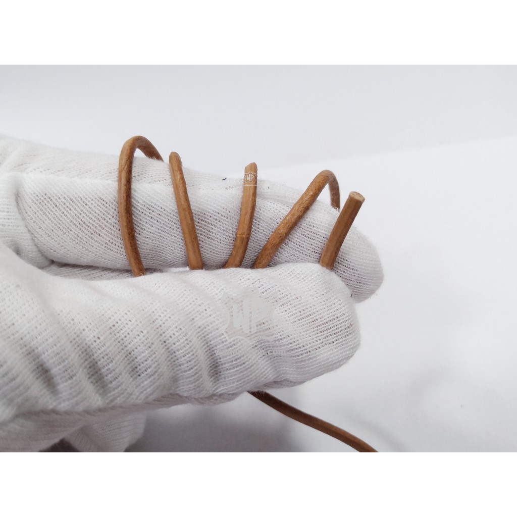 เชือกหนังแท้เส้นกลม10หลา มีขนาด 1มม,1.5มม, 2มม, 2.5มม, 3มม, 4มม, 5มม. Genuine Leather Round Cord - รูปที่ 5