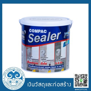 COMPAC SEALER 1 FOR 3 รองพื้น ปูนใหม่ ปูนเก่า ขนาด 3.785ลิตร