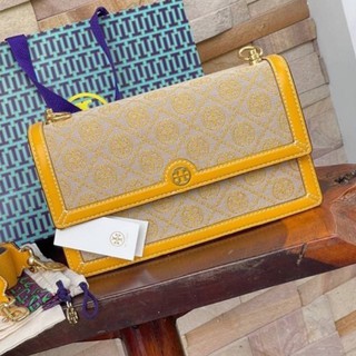 TORY BURCH T Monogram Jacquard Shoulder Bag