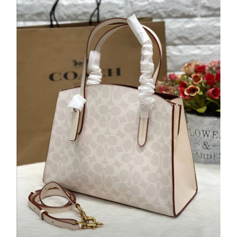 COACH CHARLIE CARRYALL 28 IN SIGNATURE