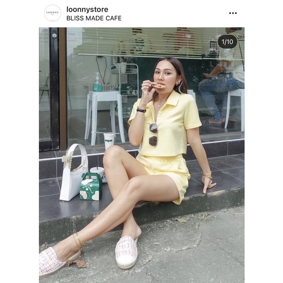 🌟New in pack🌟 Loonnystore Maylinda set Yellow