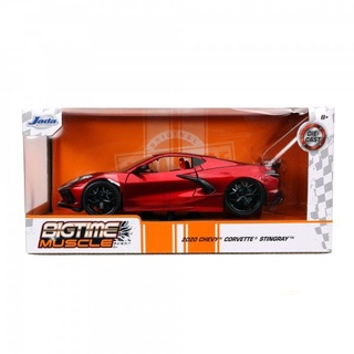 Jada jada 1/24 Chevrolet 2020 Corvette Sable Supercar Candy สีแดง