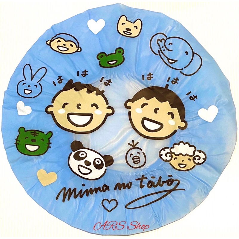 หมวกอาบน้ำทาโบะ หมวกคลุมผมอาบน้ำ   [ถูกสุดๆ] ลายทาโบะ