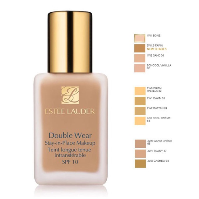 Estee Lauder Double Wear 15 ml. Size Tester 1C1 Cool Bone