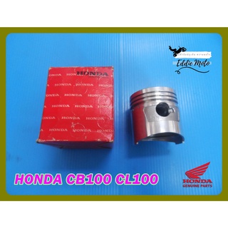 HONDA CB100 CL100 PISTON SET size 0.25 "GENUINE PARTS"  // ลูกสูบ รถมอเตอร์ไซค์ของแท้ ขนาด 0.25 สินค้าคุณภาพดี