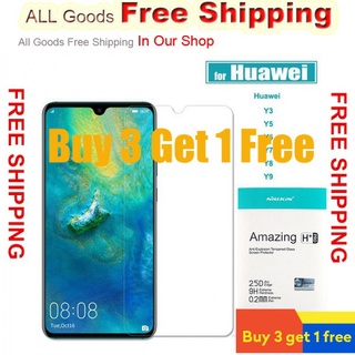 กระจกนิรภัย สําหรับ Huawei Y3 Y5 Y5P Y6 Y6P Y7 Y7P Y8 Y8P Y8S Y9 Y9S 2017 2018 2019 2020 Pro Prime