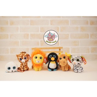 พร้อมส่ง🔺ตุ๊กตาสัตว์โลกน่ารัก งานทีวาย Mini TY Animal Plush Doll