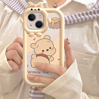 เคสโทรศัพท์มือถือ ลายการ์ตูนหมีพูห์น่ารัก สําหรับ Huawei P30 P30PRO NOVA7 NOVA7I NOVA8 NOVA9 NOVA9SE P40 P40PRO P50 P50PRO MATE30 MATE30PRO MATE40 MATE40PRO