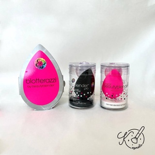 BEAUTYBLENDER ORIGINAL WITH MINI SIZE SOLID CLEANSER ฟองน้ำสีชมพูรุ่นออริจินัล มาพร้อมสบู่