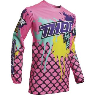 「พร้อมส่ง」ใหม่ เสื้อกีฬาแขนสั้น ลาย THOR Pro สําหรับขี่จักรยานเสือภูเขา ATV 2021