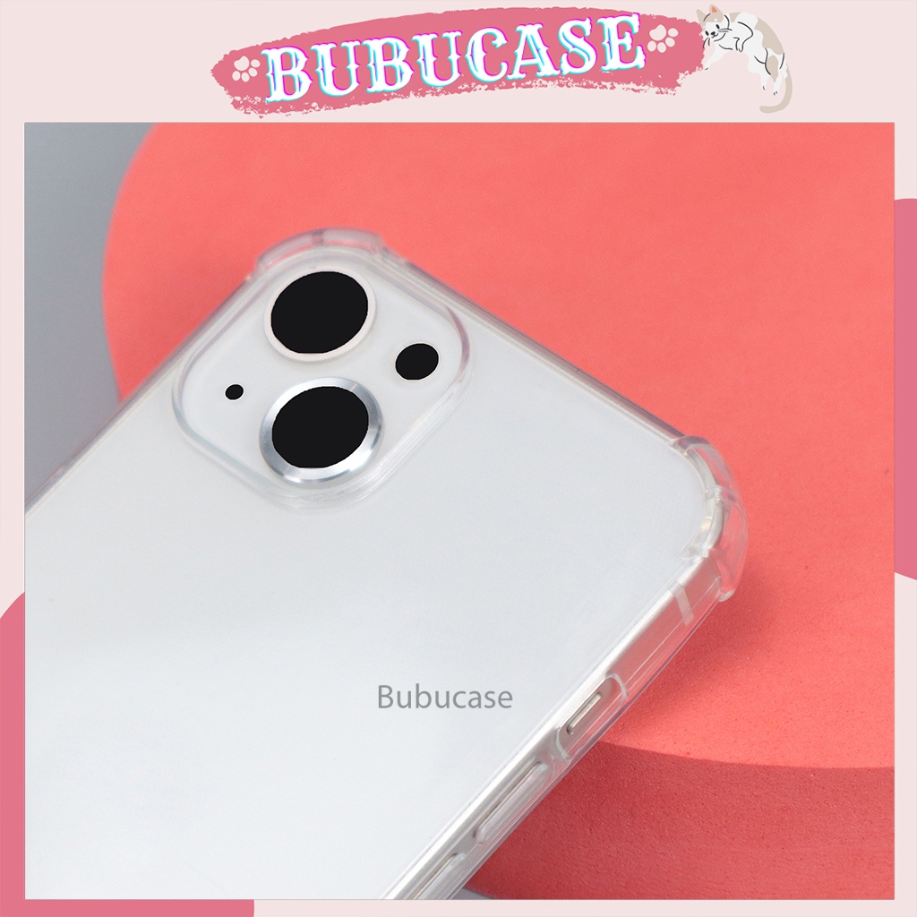 เคสไอโฟน 4 มุม SHOCKPROOF TRANSPARKENT สําหรับรุ่นจาก 6/6S ถึง 12/ 12 PRO/ 12 PROMAX