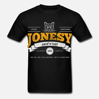 เสื้อผ้าผชเสื้อยืดแขนสั้น พิมพ์ลาย Jonesy (Ripleys cat) สําหรับผู้ชายS-5XL