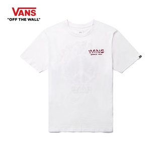 HH VANS AP BURNT OUT SS TEE เสื้อยืดคอกลม ชาย หญิง เสื้อยืดผ้าฝ้าย