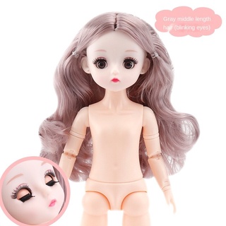 ตุ๊กตา Bjd 1/6 Diy สไตล์เจ้าหญิง เปลี่ยนสีได้ 30 ซม. สำหรับเด็กผู้หญิง