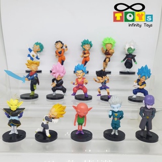 โมเดลดราก้อนบอล Model Dragonball ทั้งเซต 15ตัว