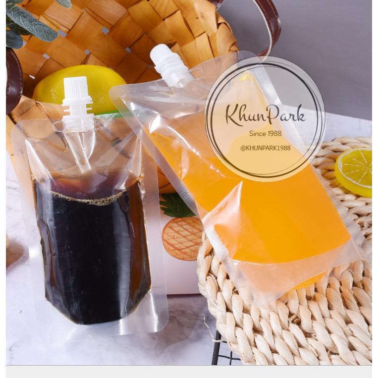 ถุงใส่ของเหลวเอนกประสงค์ 🐿 ขนาด100,200,300 ml ฟูดเกรด (Food Grade) ทนความร้อนดี 🌺 kp99