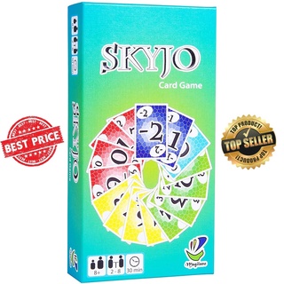 Skyjo การ์ดเกม The Ultimate สําหรับเด็ก ผู้ใหญ่ เกมกระดานร่วมสมัย เกมครอบครัว