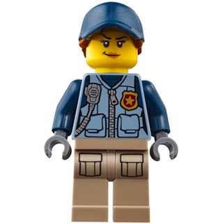 LEGO® minifigure cty0869 - Mountain Police - Officer Female (60171) at BrickScout