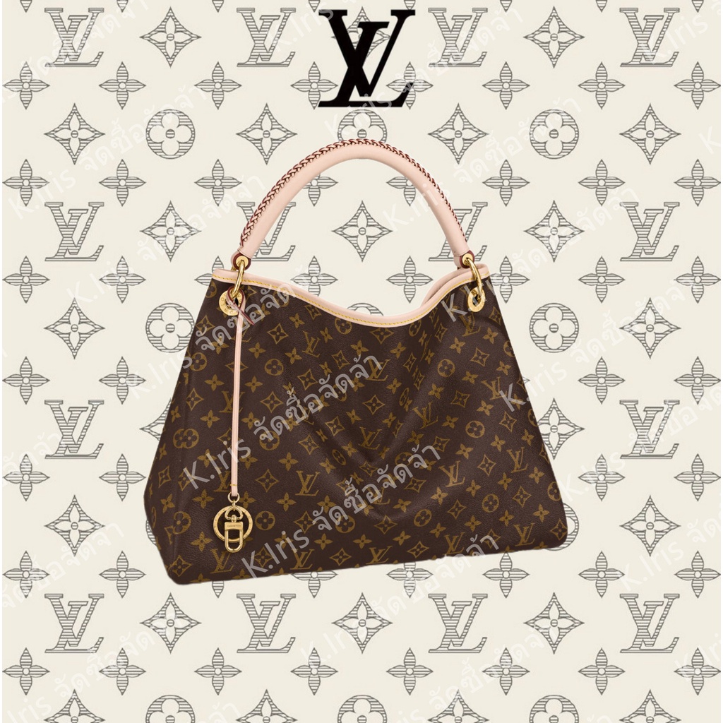 Louis Vuitton/ LV/ ARTSY กระเป๋าถือขนาดกลาง