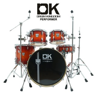 กลองชุด 5 ใบ  DK DRUM รุ่น PERFORMER (สี Cherry Burst)