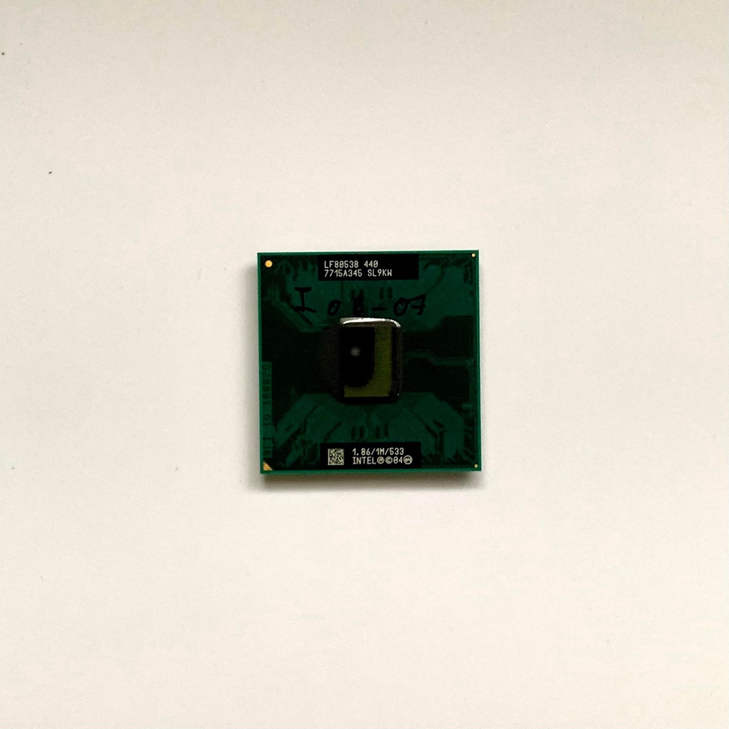 ซีพียูมือสอง CPU Intel CM4401.86/1M/533 Laptop