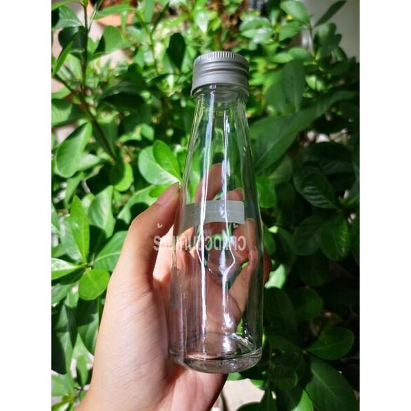 ขวดแก้วใส ใส่เครื่องดื่ม ฝาเกลียวจุกใน 100 cc ลด 50 บาท ใส่โค้ด WSEP7CL4 – โปรปัง