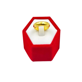 [MGOLD] แหวนทองคำแท้ 96.5% | น้ำหนัก 1 สลึง | เกลี้ยง