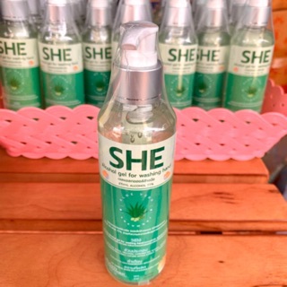 เจลแอลกอฮอล์77%   SHE Alcohol gel (ขนาด250ml.)