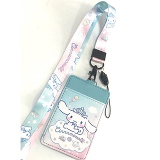 CINNAMOROLL BIG1 สายคล้องคอ สายคล้องบัตร ที่ใส่บัตร ซองใส่บัตร พร้อมสายคล้องคอ ลายCINNAMOROLL งานดี สวยงาม BY 8118 SHOP