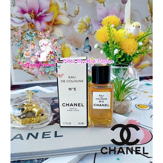 Chanel N°5 Eau de Cologne Splash Vintage For women 50 ml. ( กล่องขาย ) ..