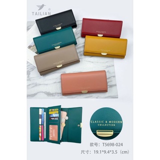 กระเป๋าสตางค์ใบยาว classic &amp; model