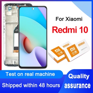 100% Tested 6.5&amp;#39;&amp;#39; Display For Xiaomi Redmi 10 LCD Touch Screen Digitizer Assembly For Redmi10 Display Replacemen