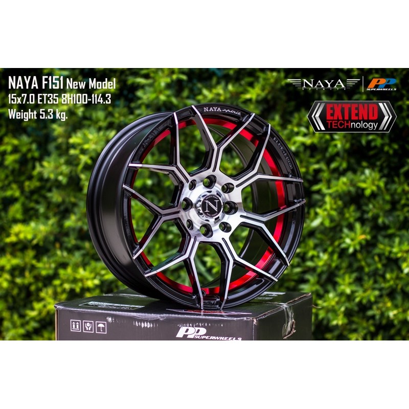 ล้อแม็กซ์ Naya F151 ขอบ15 8h100/114 นิยามความเทห์เริ่มขึ้นที่นี้