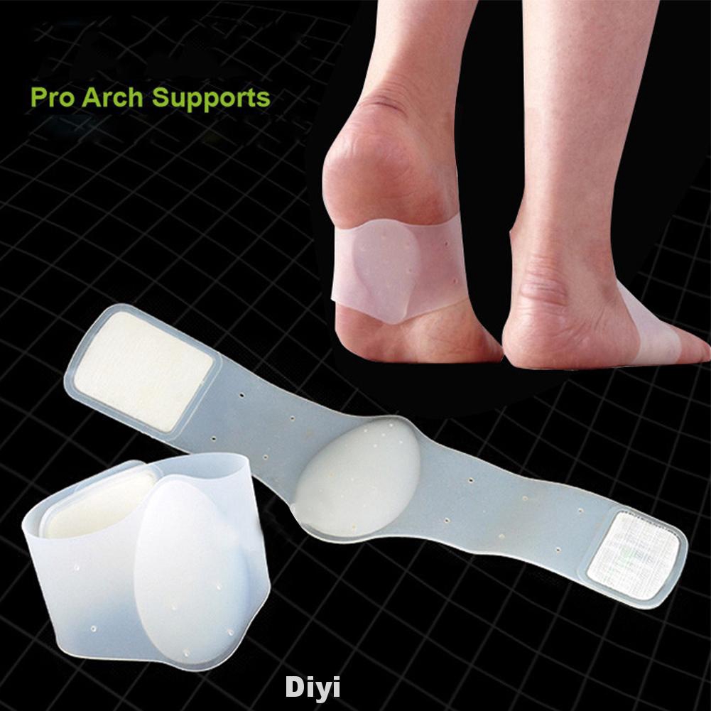 1 Pair Correction Flat Feet Foot Care Relief Fasciitis Silicone Gel ...